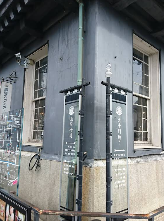 長浜黒壁スクエアの街並み