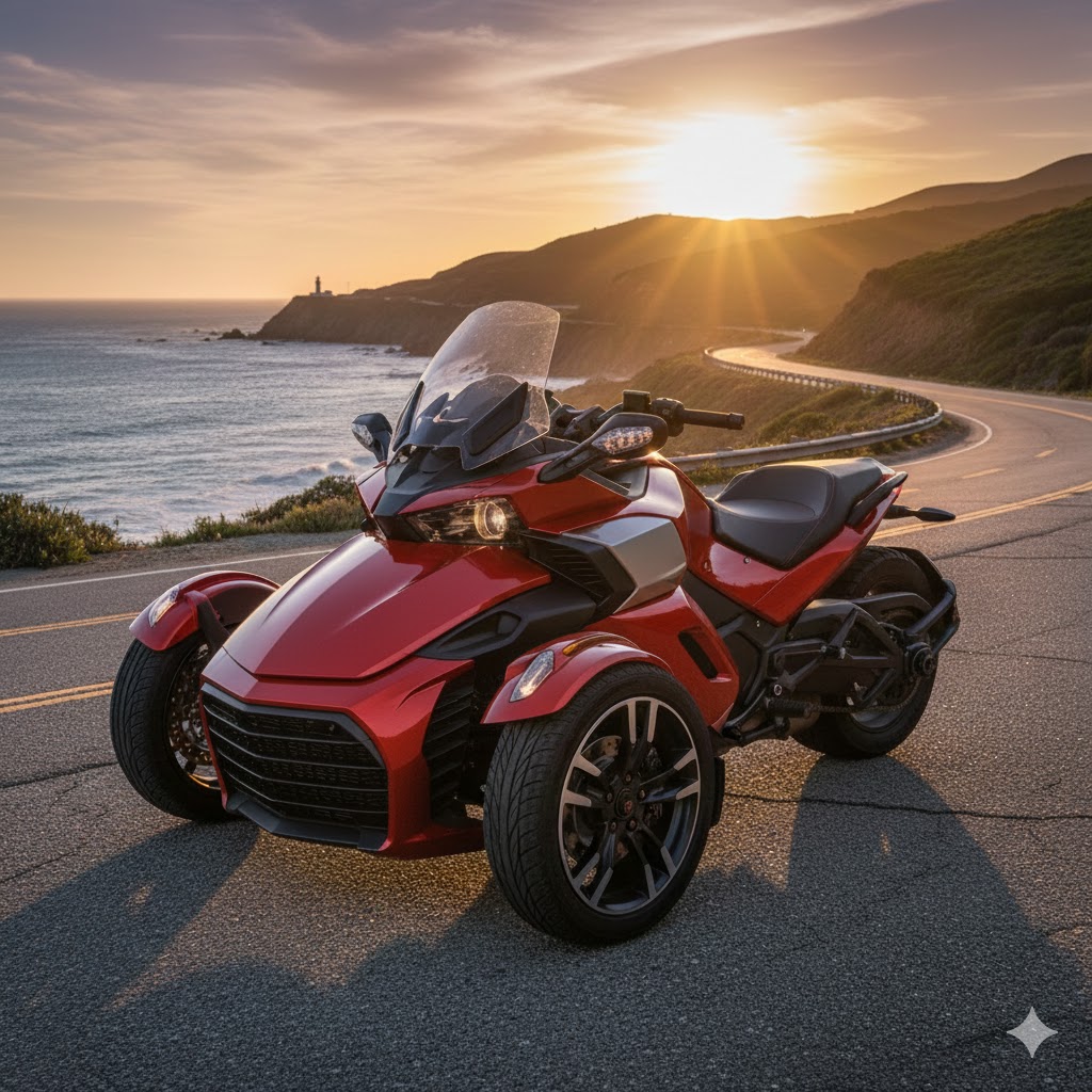 前2輪スポーツタイプのトライク