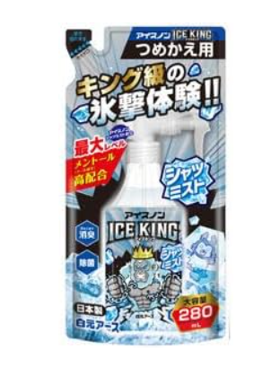白元アース アイスノン シャツミスト