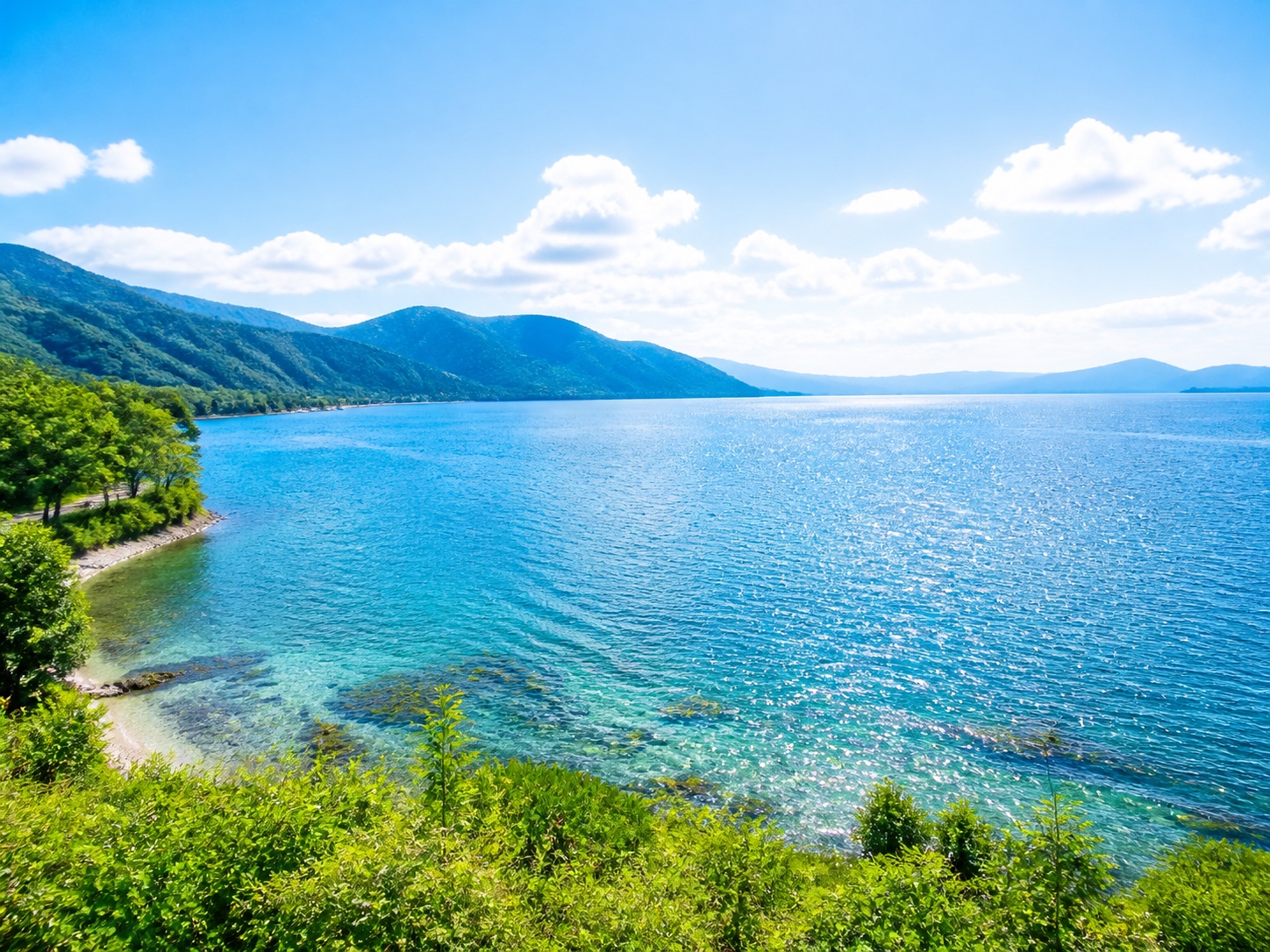 びわ湖の絶景